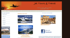 Desktop Screenshot of jettoursandtravel.com