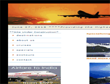 Tablet Screenshot of jettoursandtravel.com